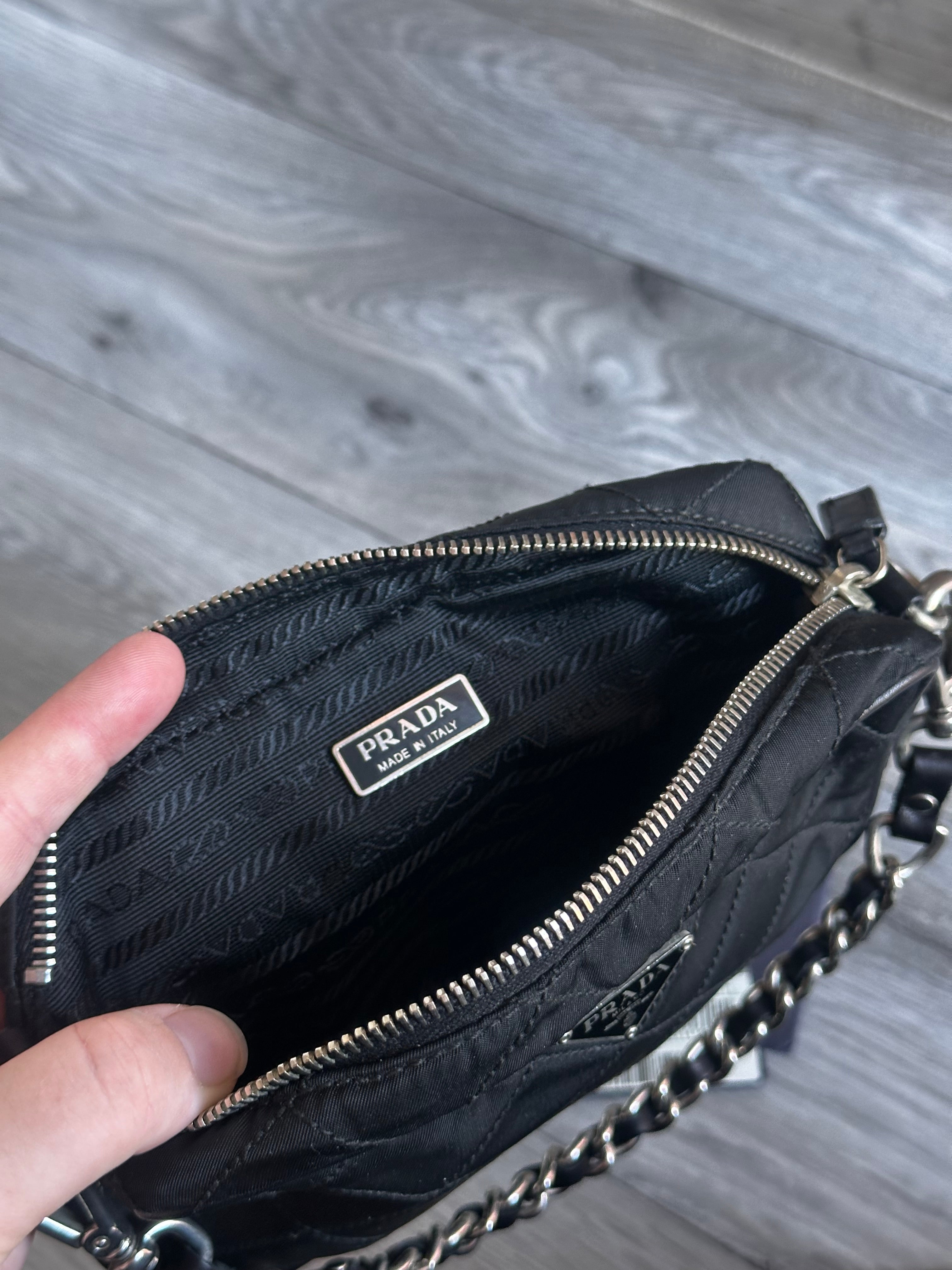 Black Nylon Prada Mini Bag