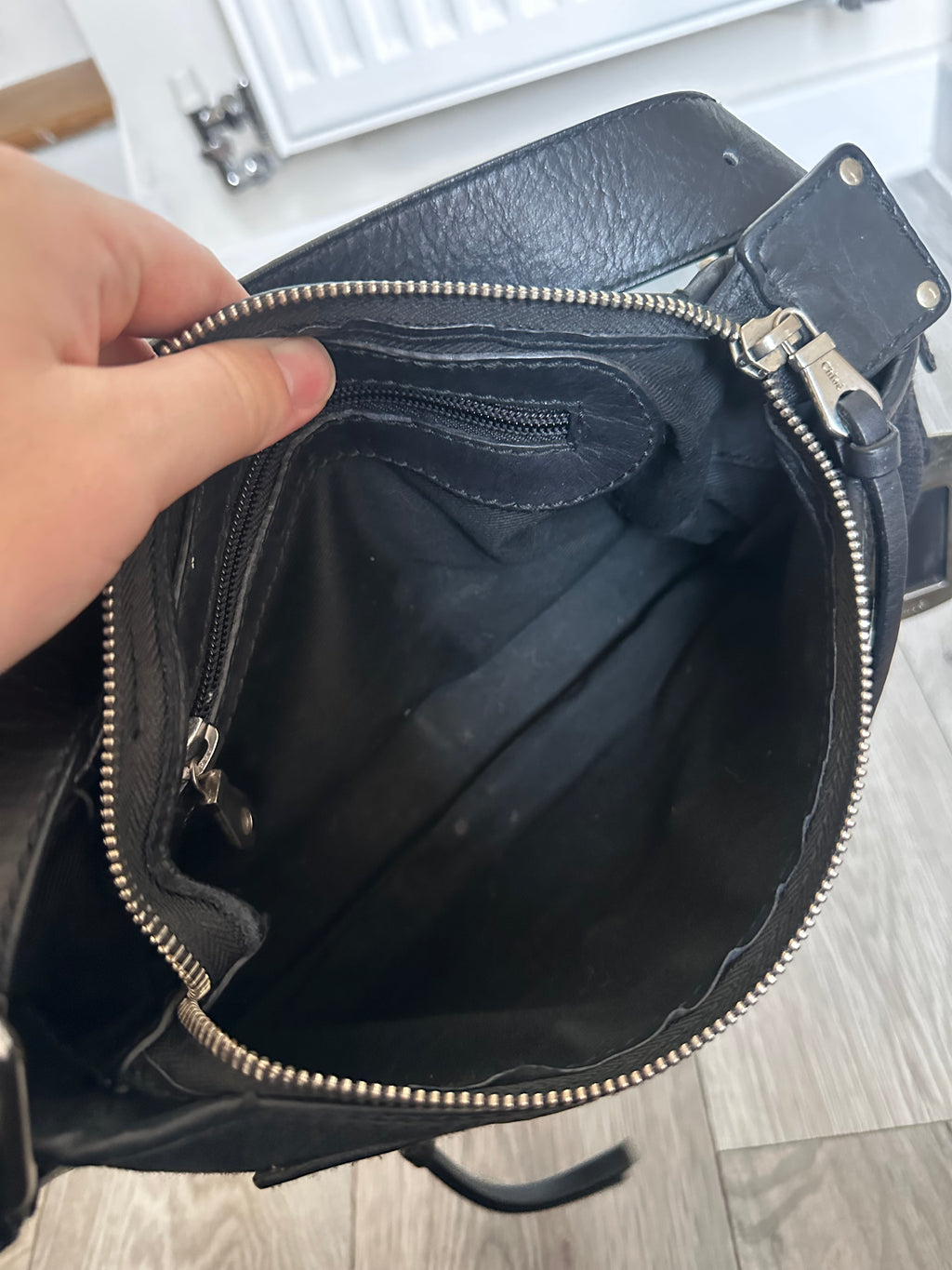 Vintage 2000s Chloe black shoulder bag