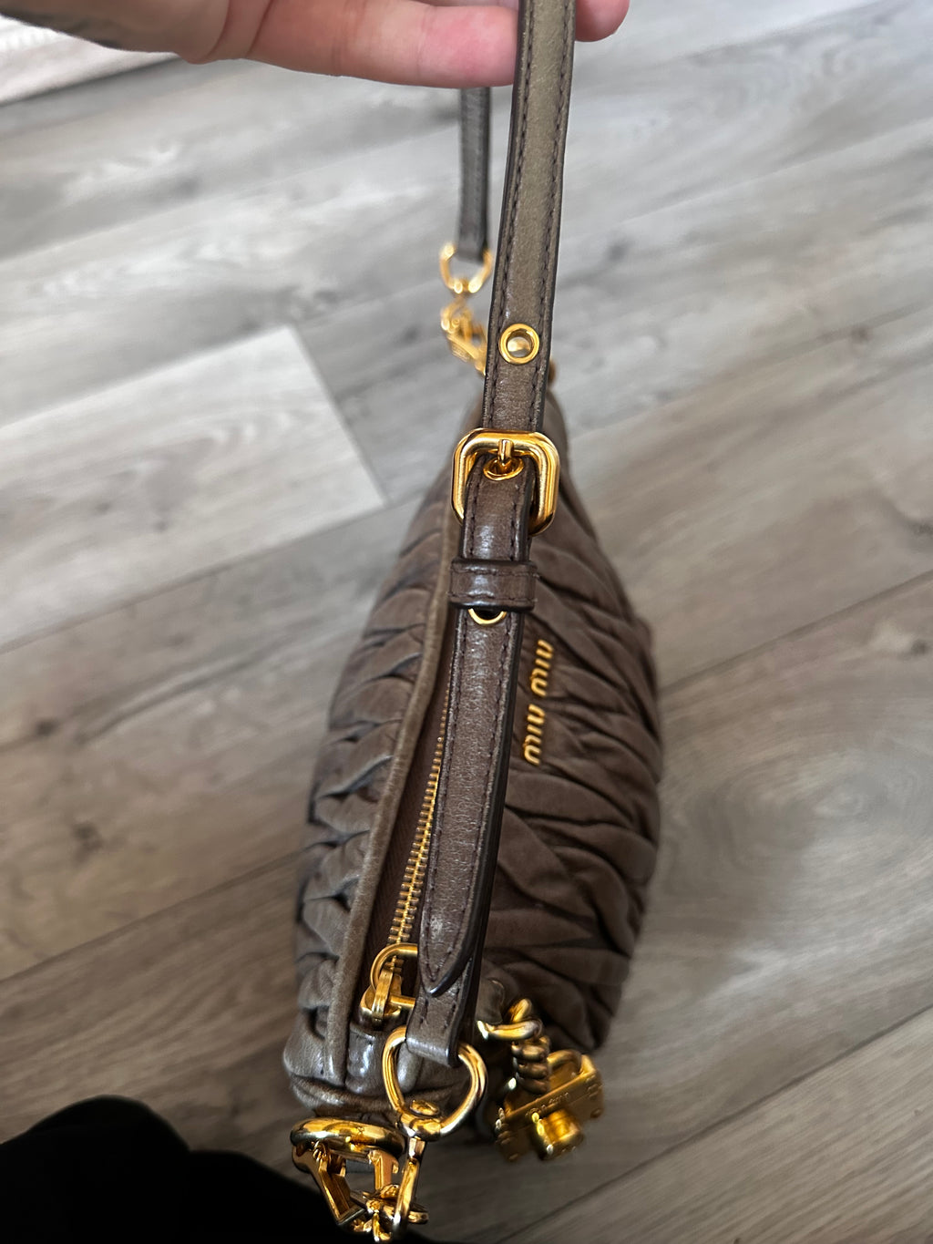 Vintage Miu Miu Matelasse Shoulder bag
