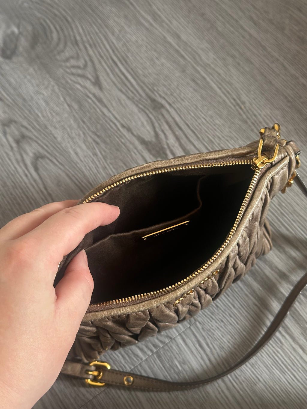 Vintage Miu Miu Matelasse Shoulder bag
