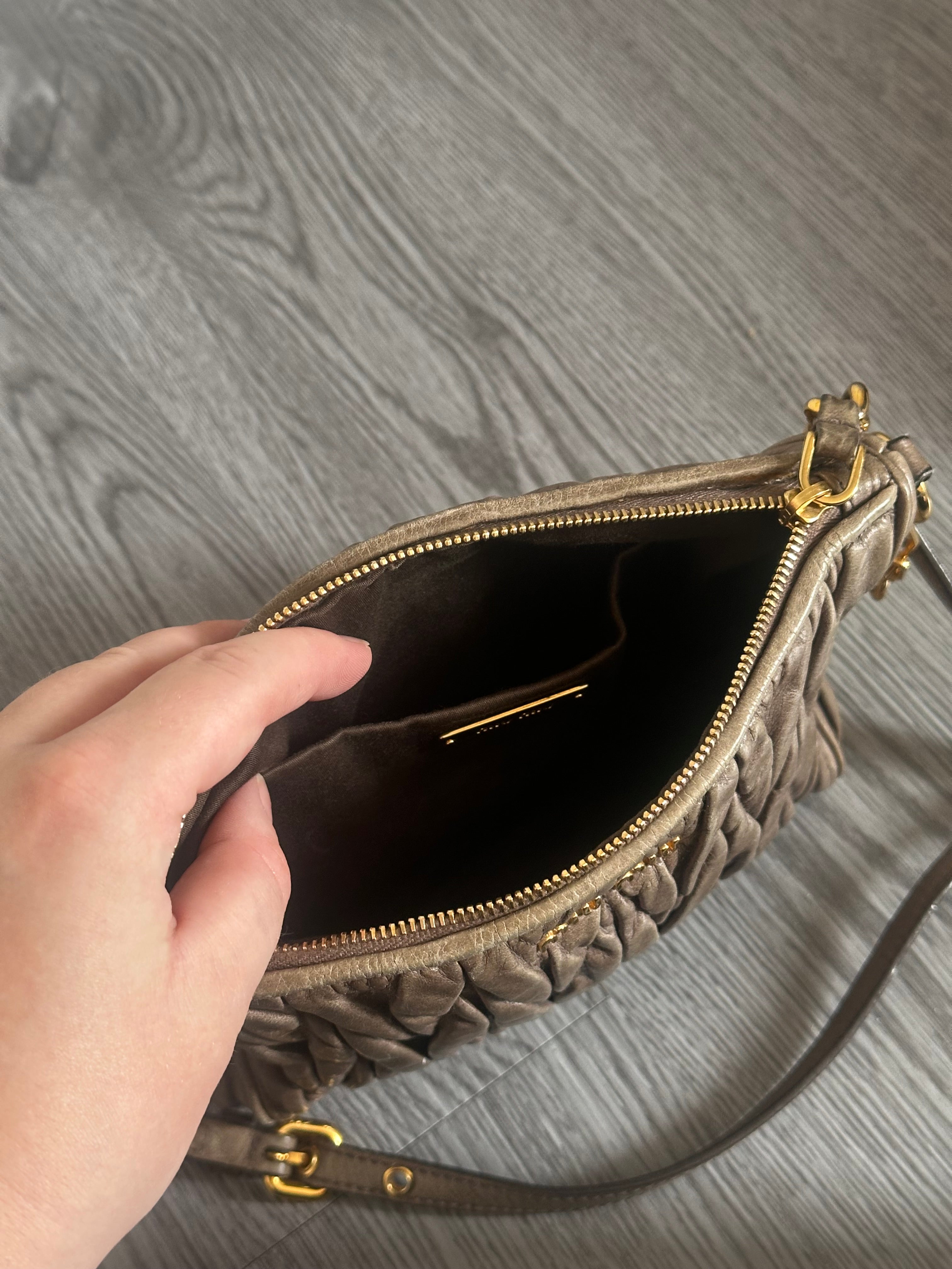 Vintage Miu Miu Matelasse Shoulder bag