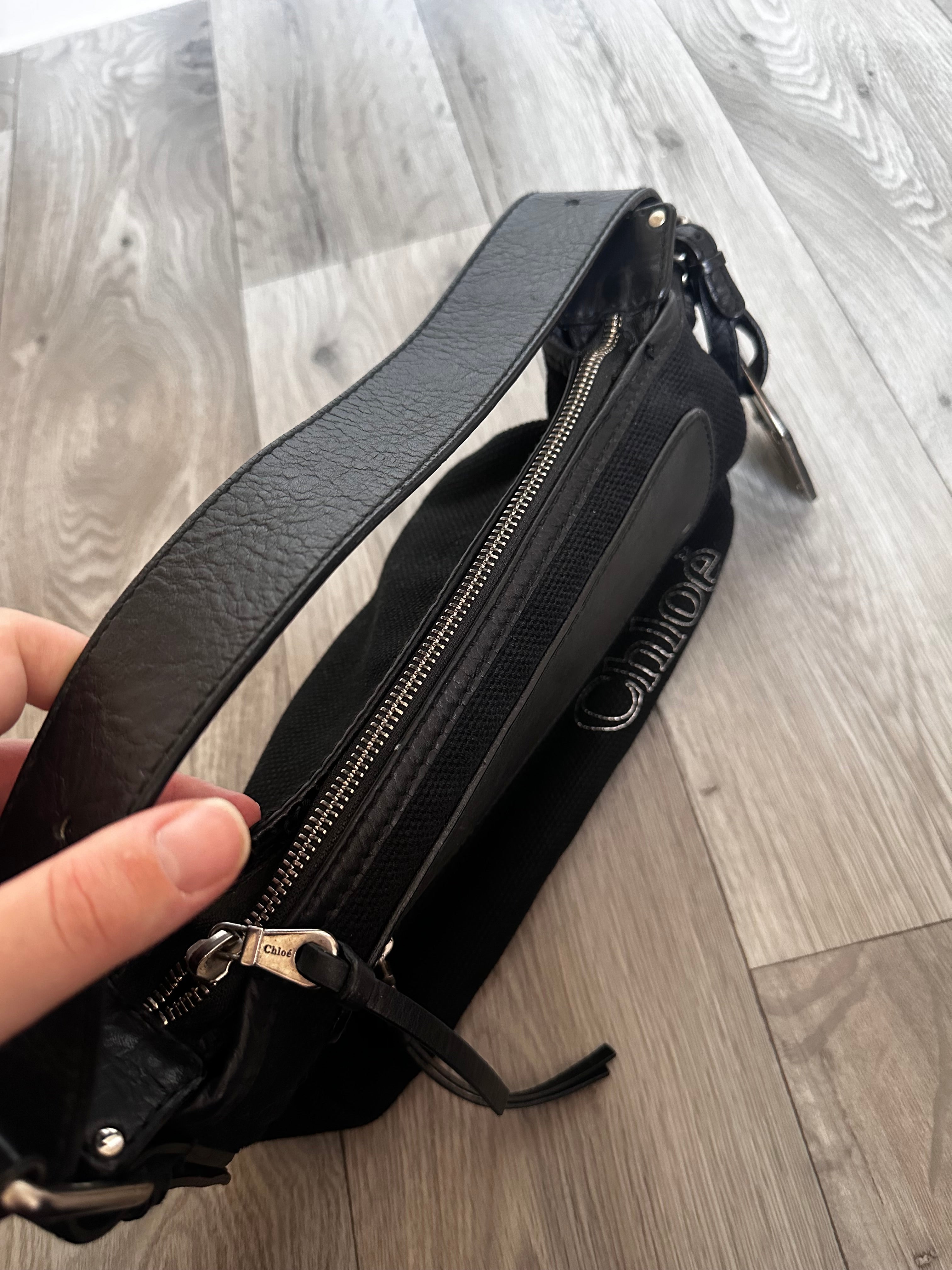 Vintage 2000s Chloe black shoulder bag