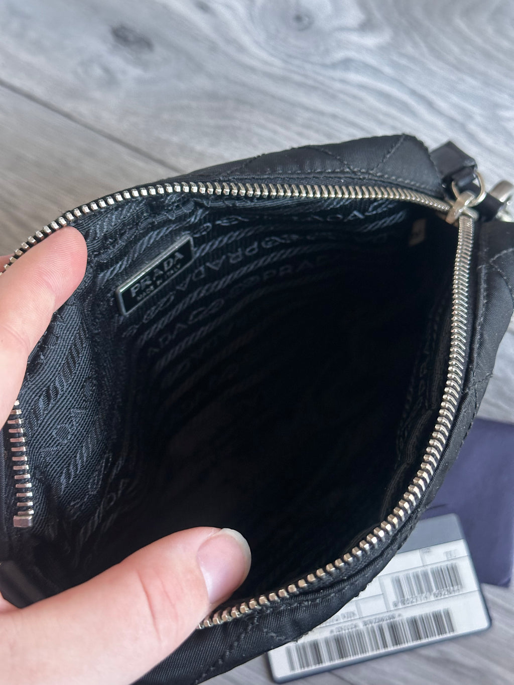 Black Nylon Prada Mini Bag