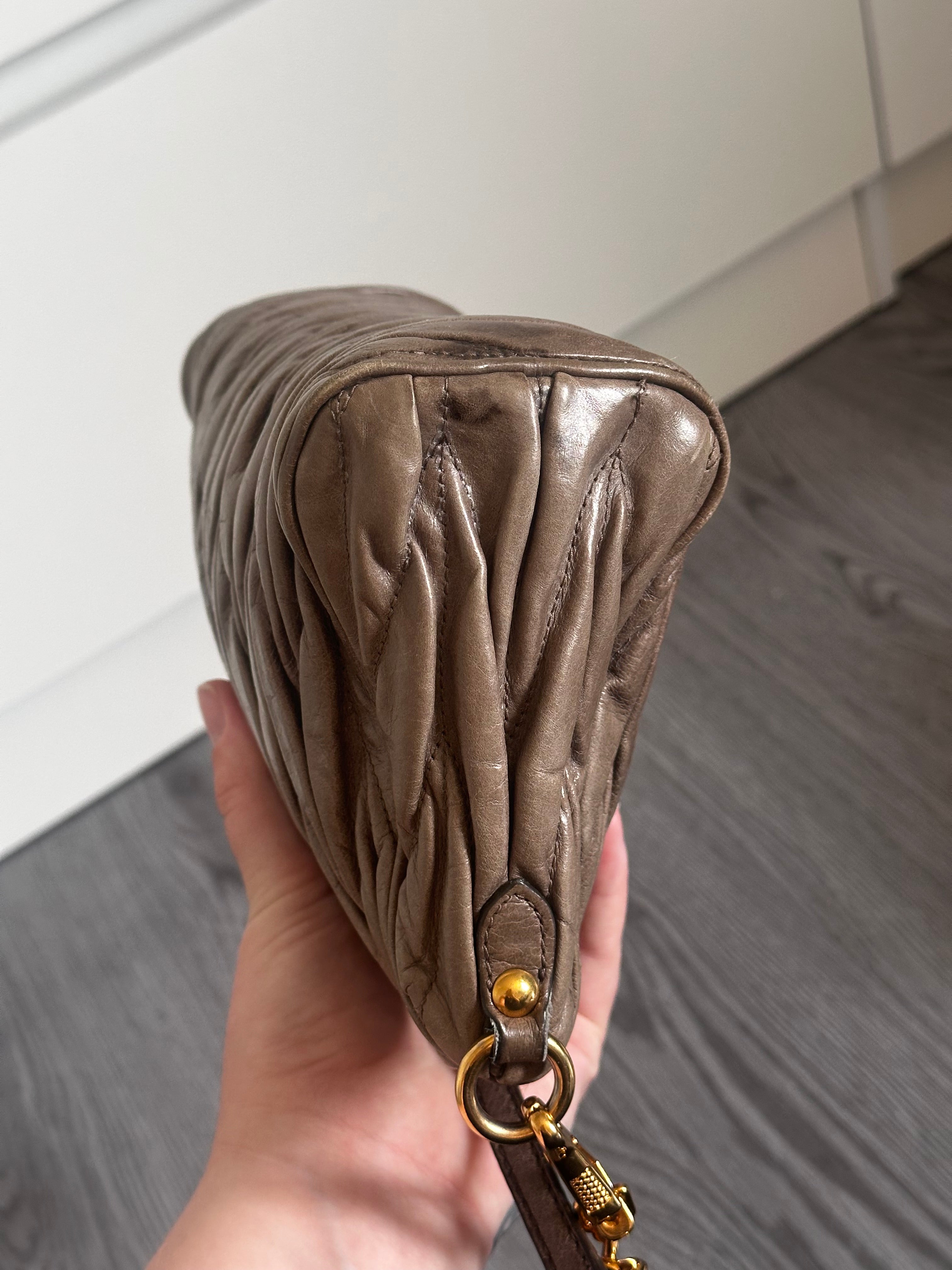Vintage Miu Miu Matelasse Shoulder bag