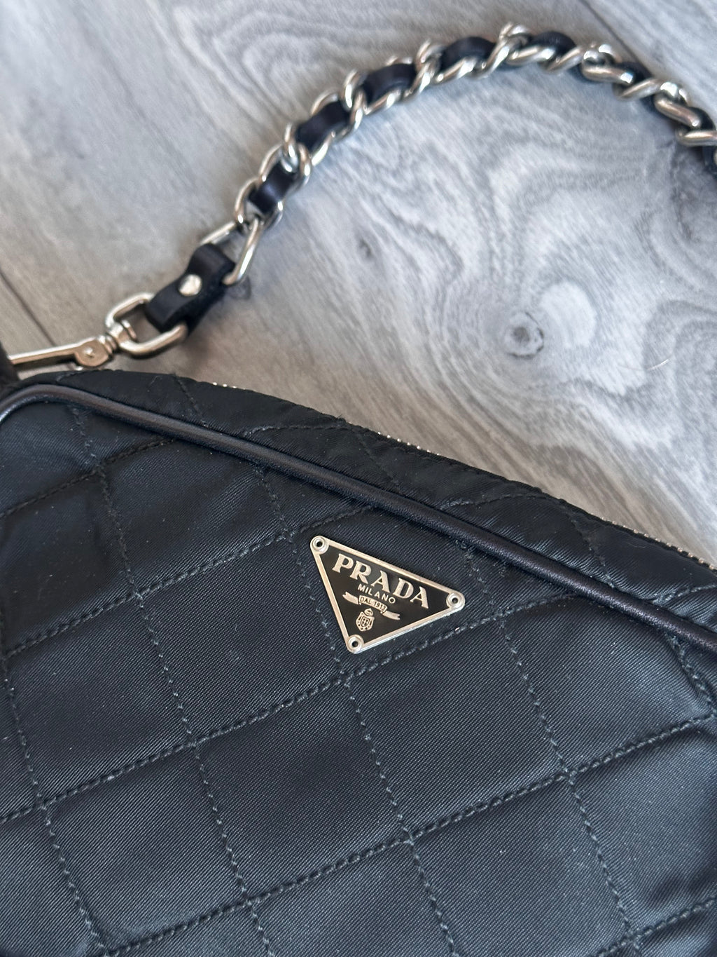 Black Nylon Prada Mini Bag