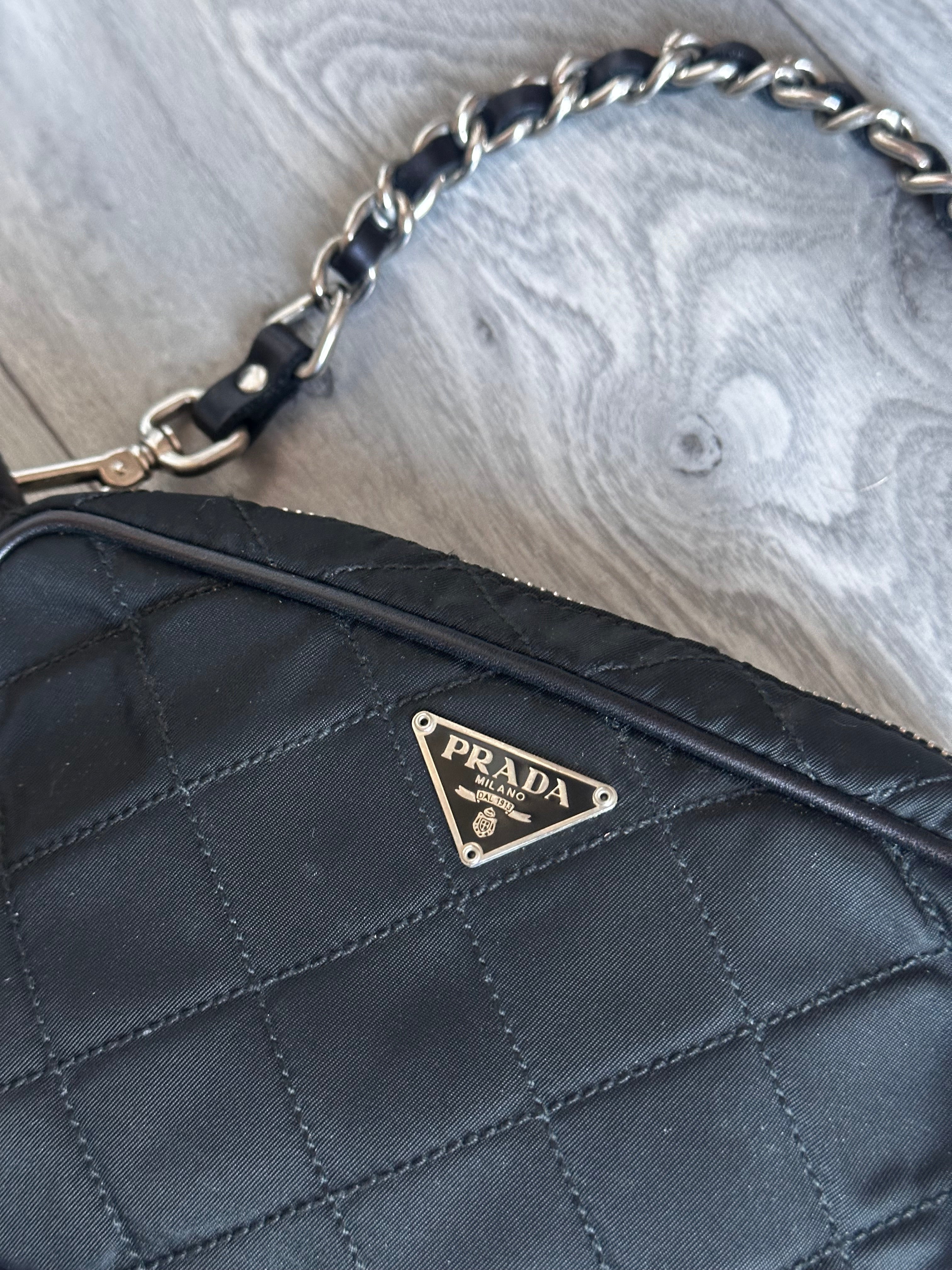 Black Nylon Prada Mini Bag