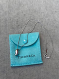 Tiffany & Co Elsa Peretti Feather pendant necklace
