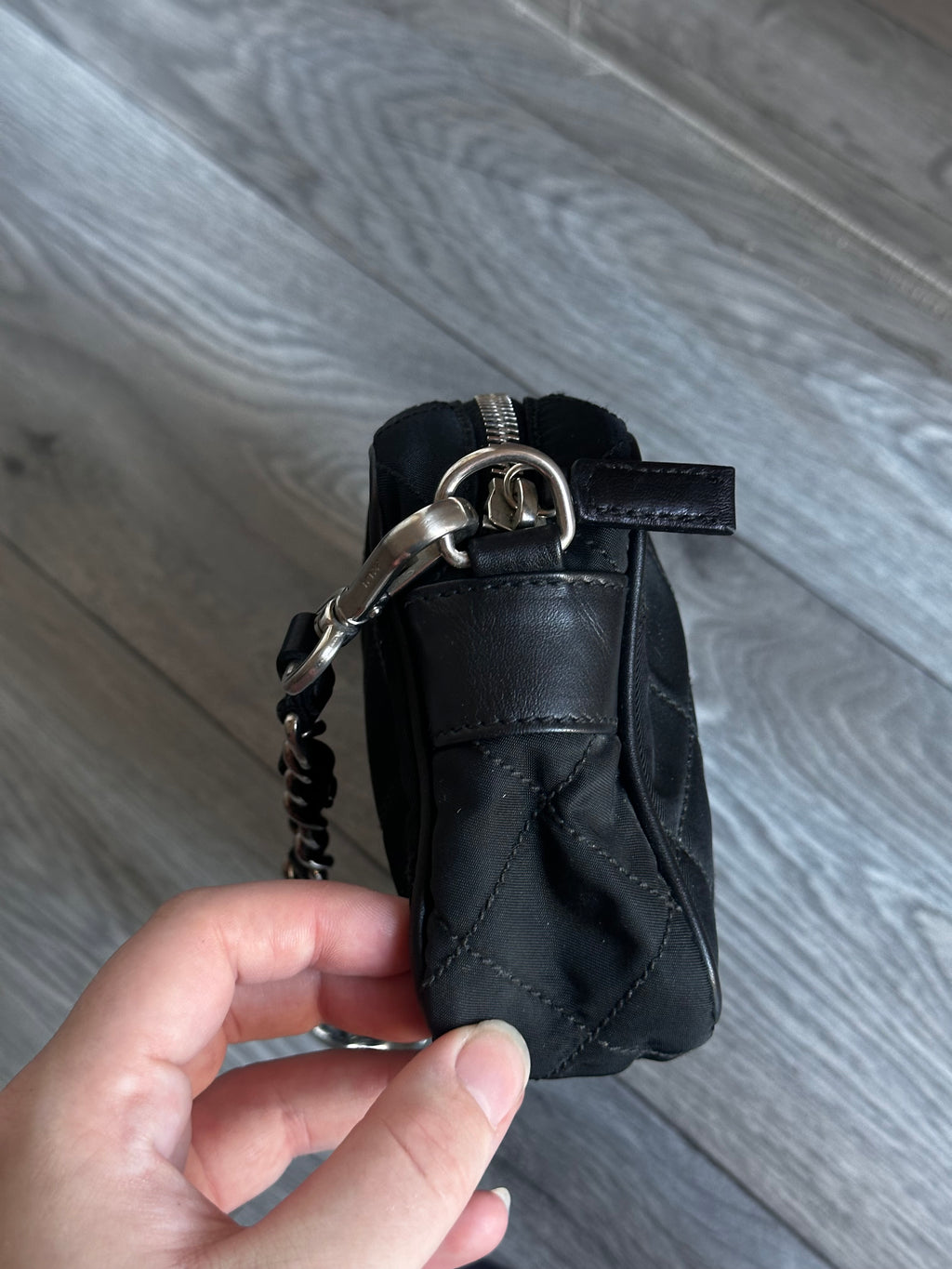 Black Nylon Prada Mini Bag