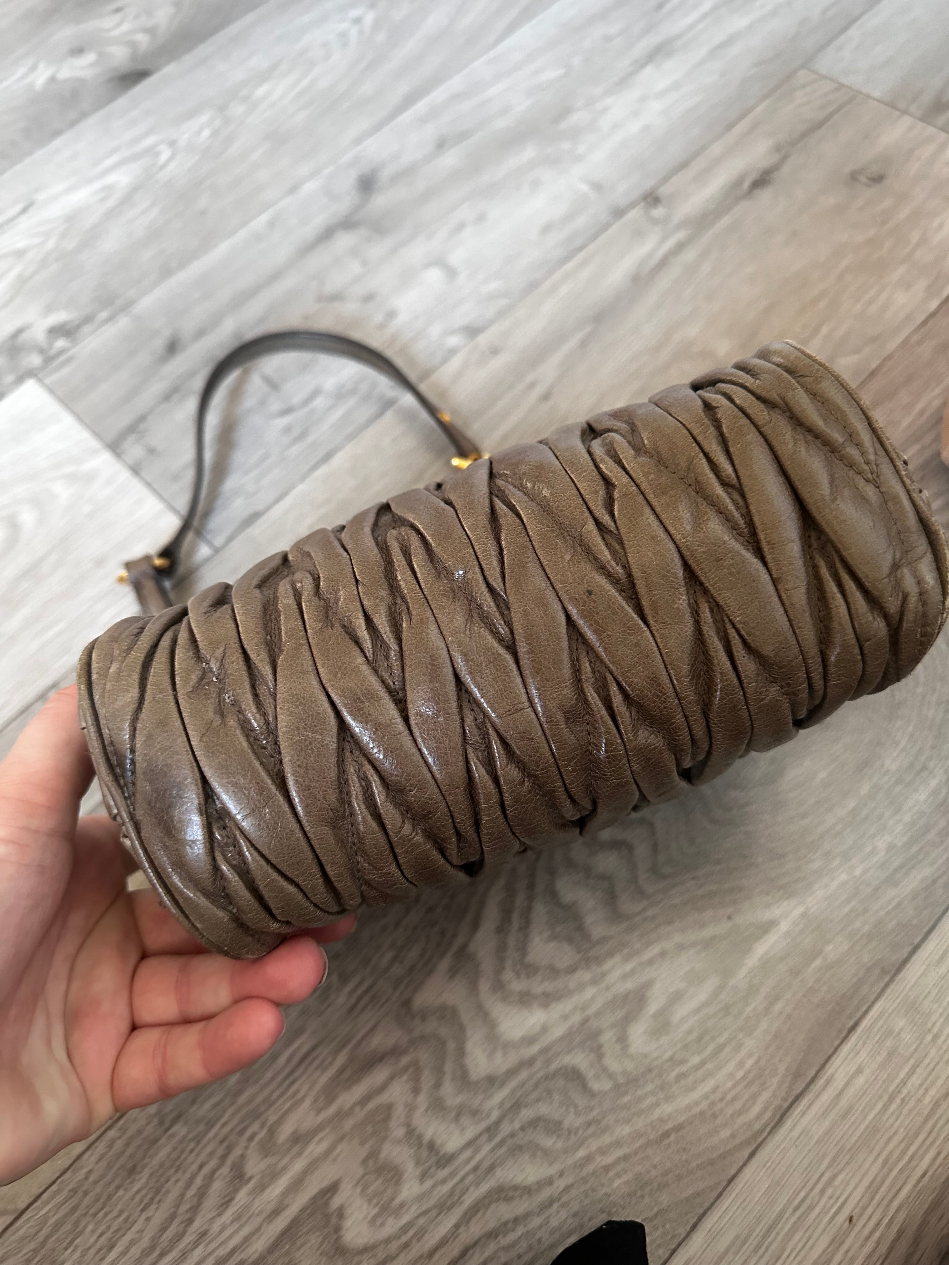 Vintage Miu Miu Matelasse Shoulder bag