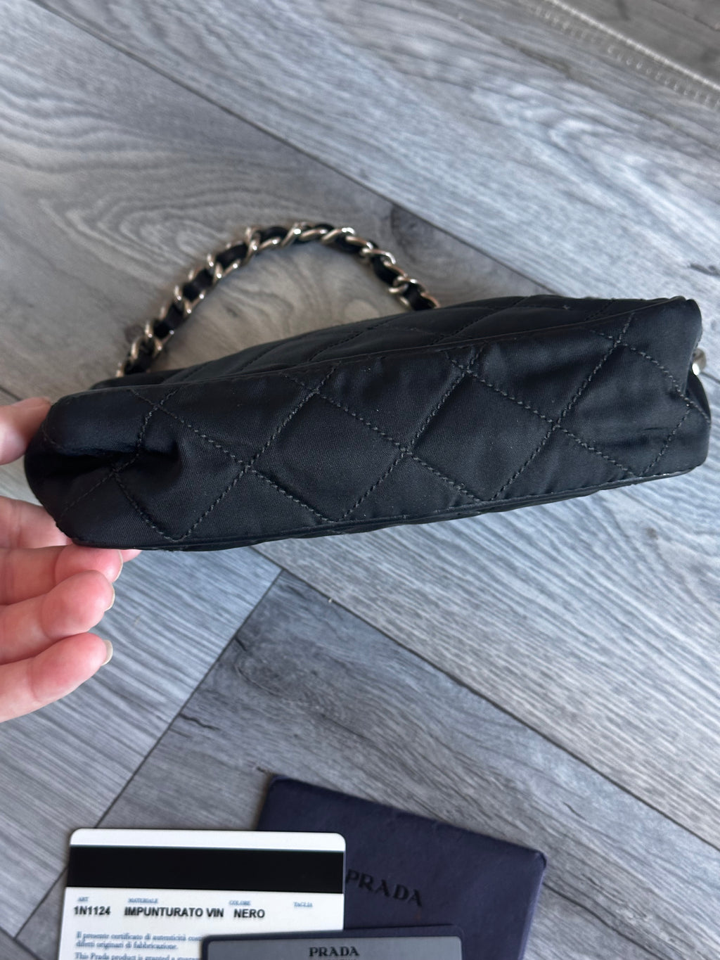 Black Nylon Prada Mini Bag