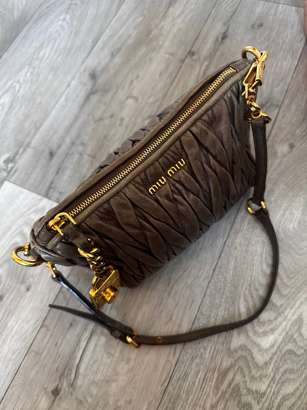 Vintage Miu Miu Matelasse Shoulder bag