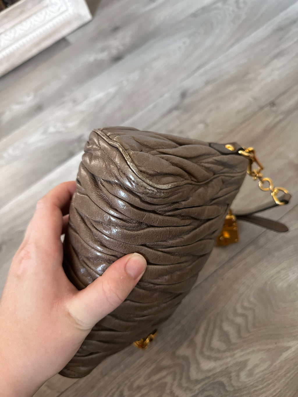 Vintage Miu Miu Matelasse Shoulder bag